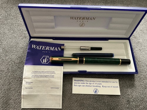 New green black gold waterman - new,